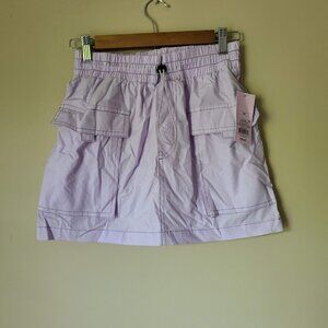 Wild Fable Women's Parachute Cargo Mini Skirt  Light Violet , XS